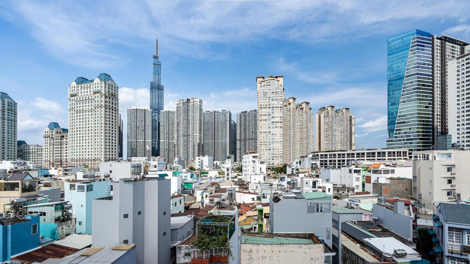 Kunkin Garden Aparthotel Ho Si Minh-város Kültér fotó